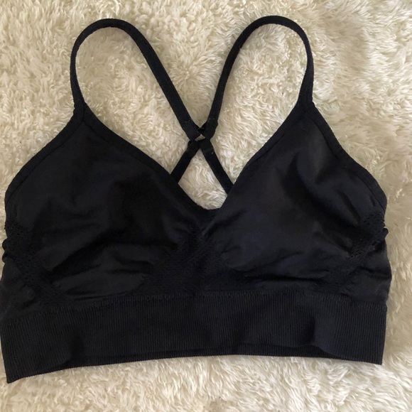 Nike Other - NIKE Dri-Fit Seamless Sports Bra Light Support SzL